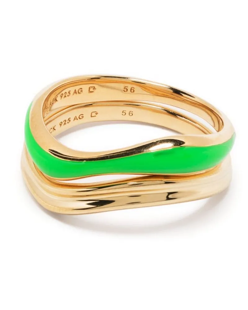 Maria Black Vergoldeter Soma Neon Ring Gold