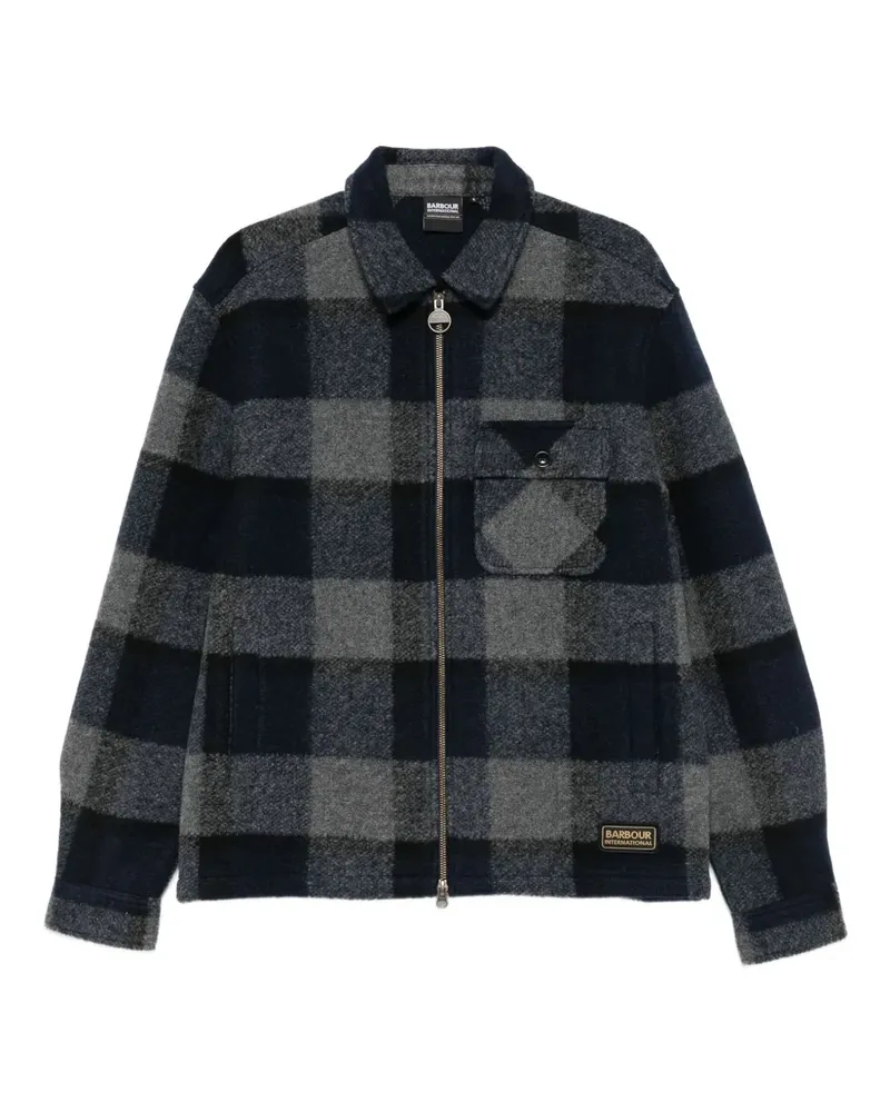 Barbour Karierte Hemdjacke - Blau Blau