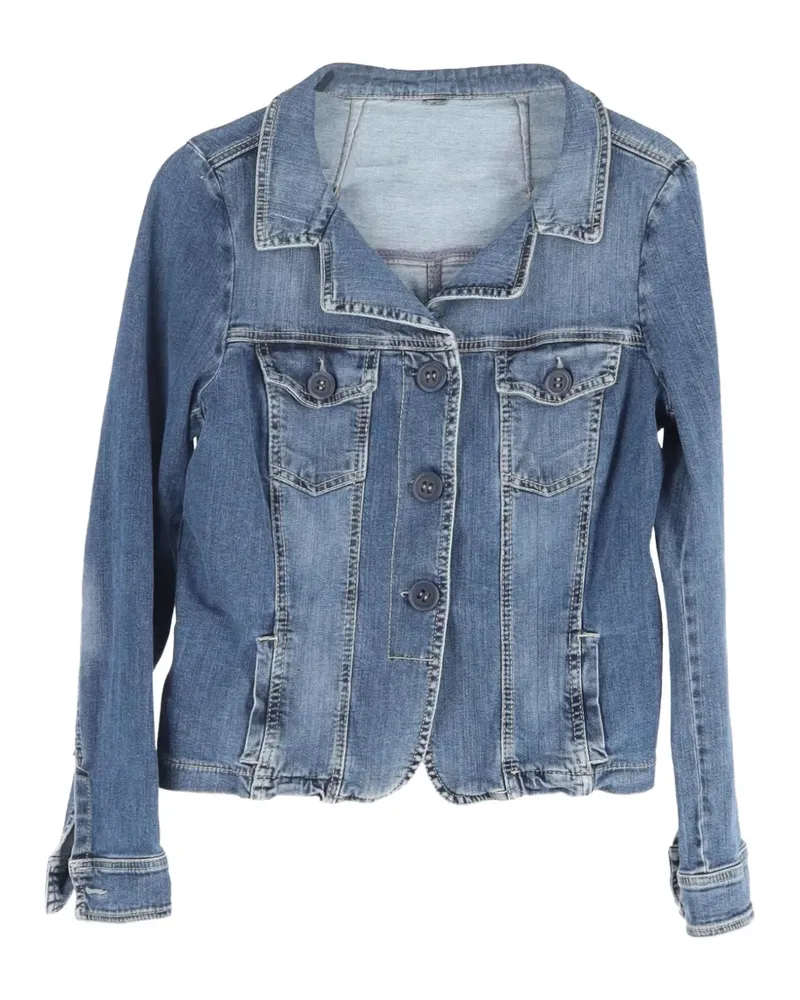 Max Mara buttoned denim jacket - Blau Blau