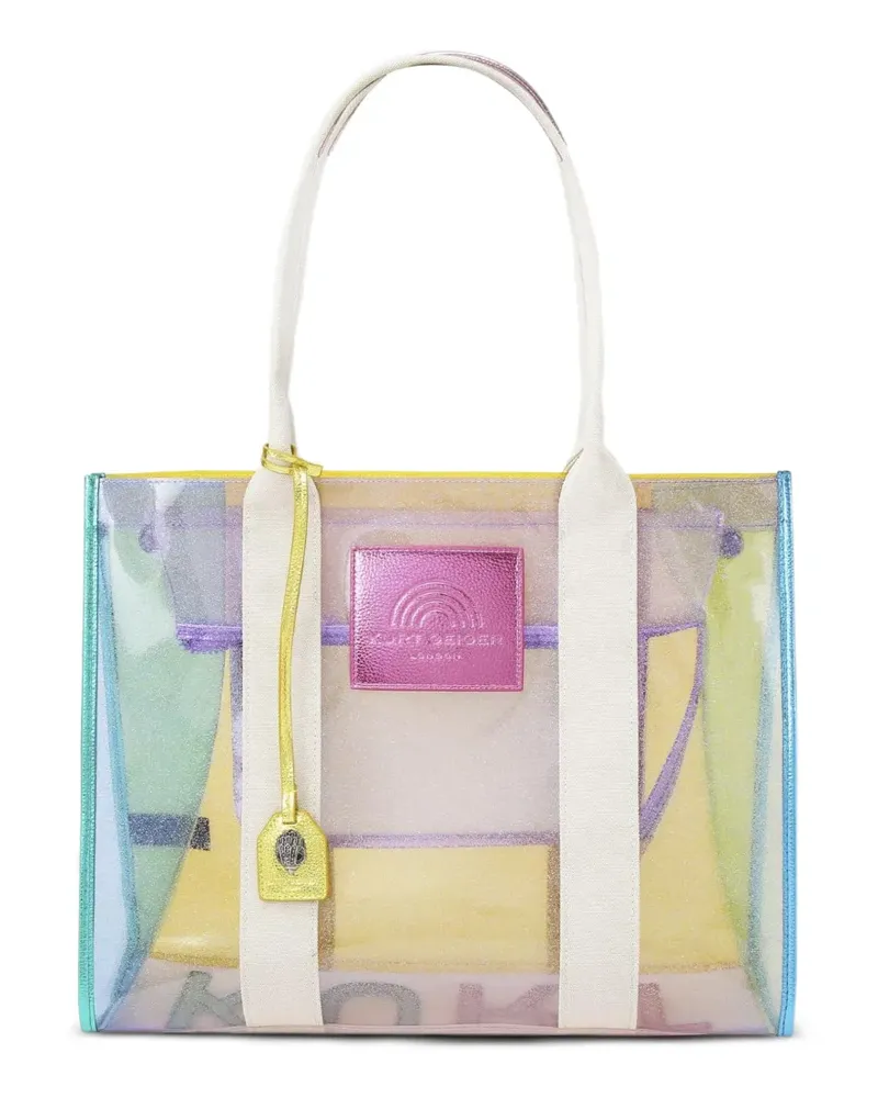 Kurt Geiger Southbank graphic-print tote bag - Gelb Gelb