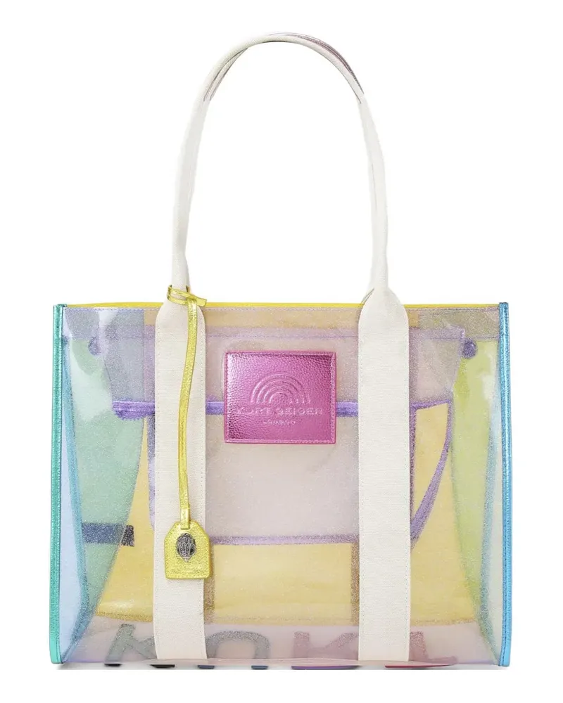 Kurt Geiger Southbank graphic-print tote bag - Gelb Gelb
