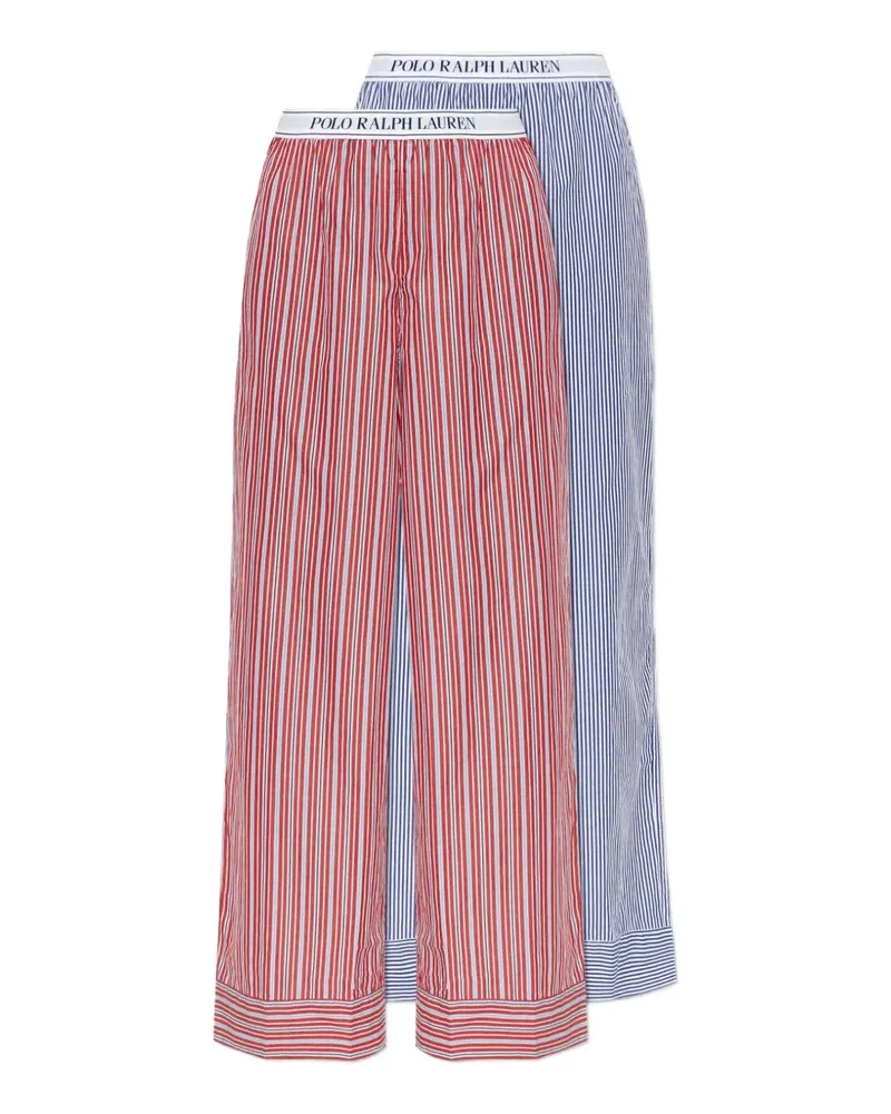 Ralph Lauren striped cotton pyjama bottoms (set of 2) - Blau Blau