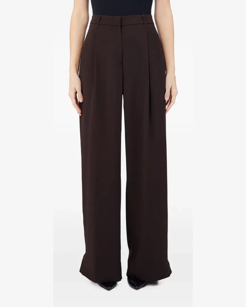 Liu Jo Hose mit weitem Bein - Braun Braun