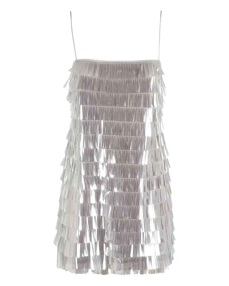 Retrofête Amali Minikleid - Silber Silber