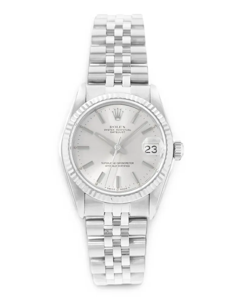 Rolex Datejust Armbanduhr 31mm - Silber Silber