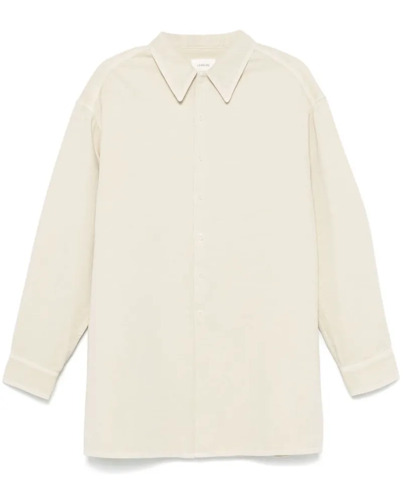 Christophe Lemaire Verdrehtes Hemd - Nude Nude