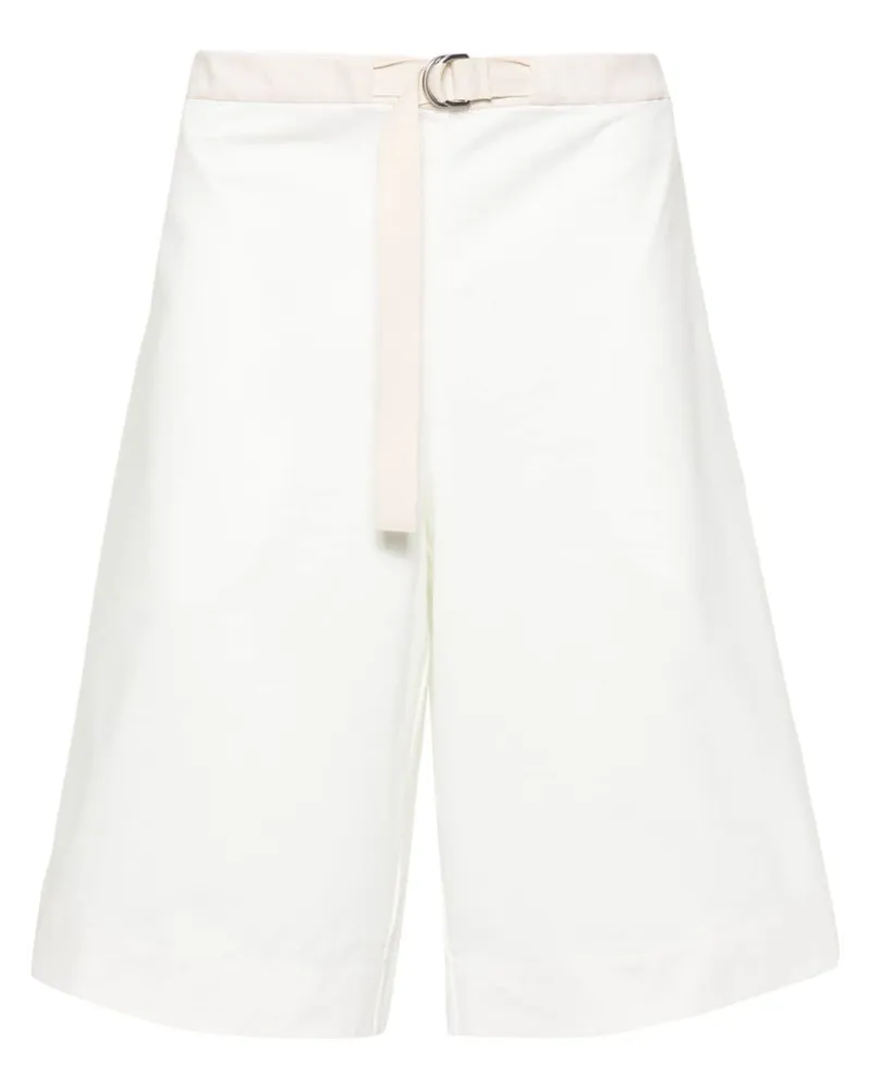 Jil Sander Joggingshorts mit weitem Bein - Weiß Weiß