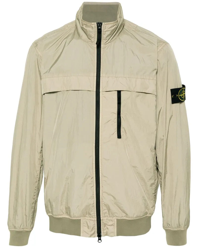 Stone Island Leichte Jacke mit Kompass-Applikation - Nude Nude