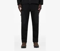 Hose mit Shell-Einsatz - Schwarz