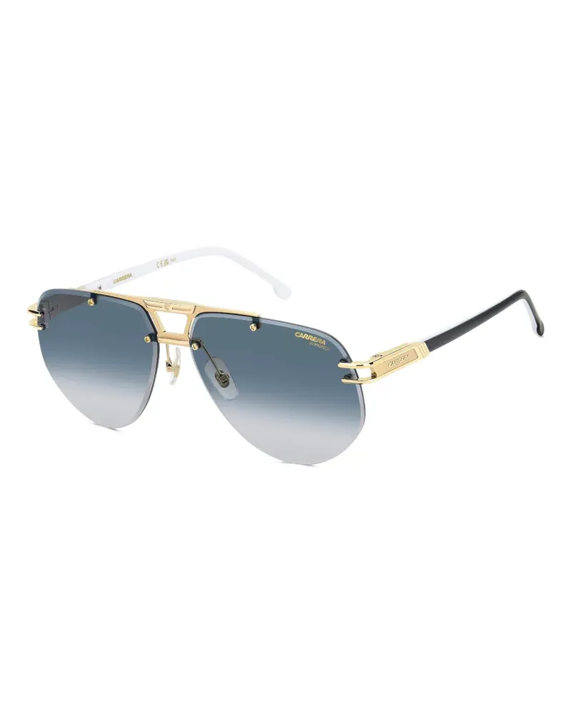 Carrera rimless pilot sunglasses - Gold Gold