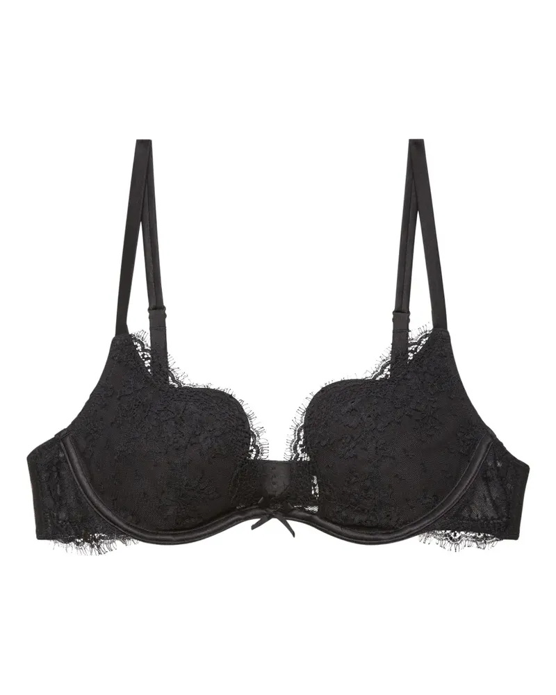 Fleur Du Mal Bügel-BH aus Spitze - Schwarz Schwarz