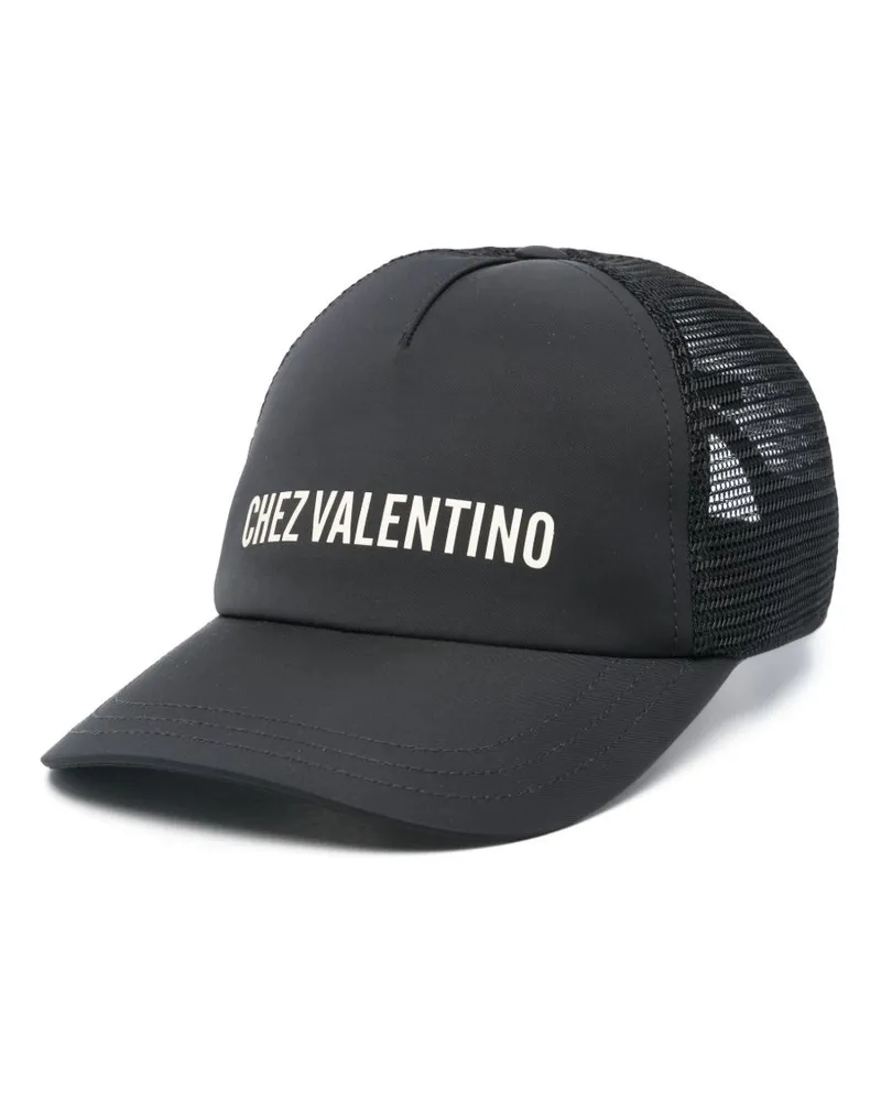 Valentino Garavani Chez Baseballkappe - Schwarz Schwarz