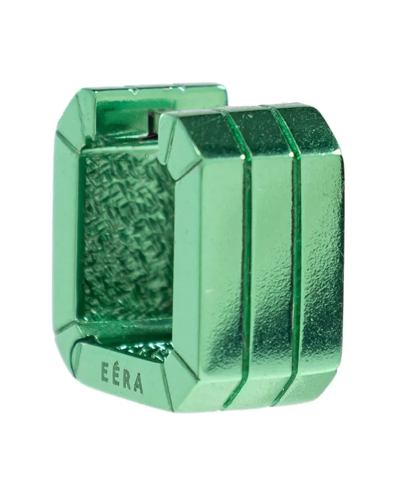 EÉRA 18kt Candy Weißgoldohrring - Grün Grün