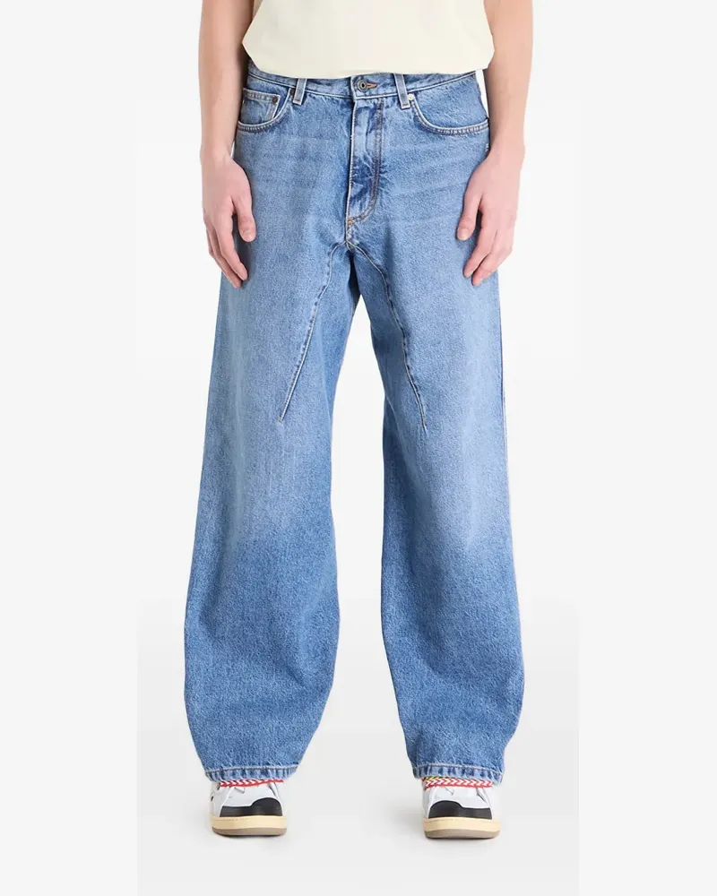 OFF-WHITE Jeans mit weitem Bein - Blau Blau