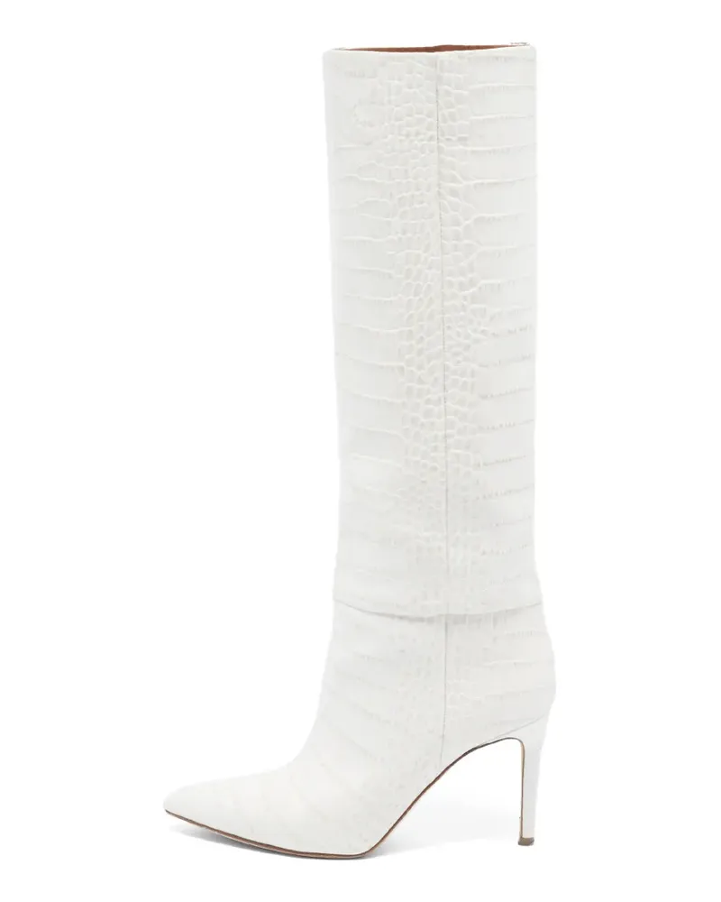 Paris Texas Kniehohe Stiefel - Weiß Weiß