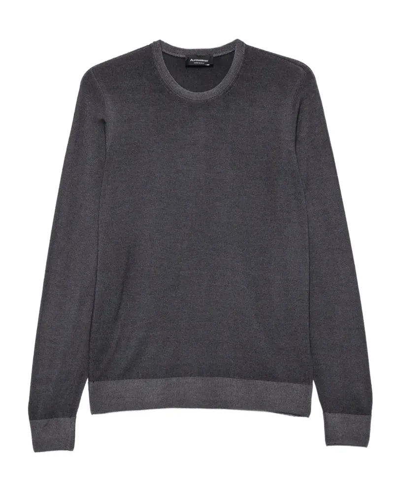Arovescio Pullover mit Rundhalsausschnitt - Grau Grau