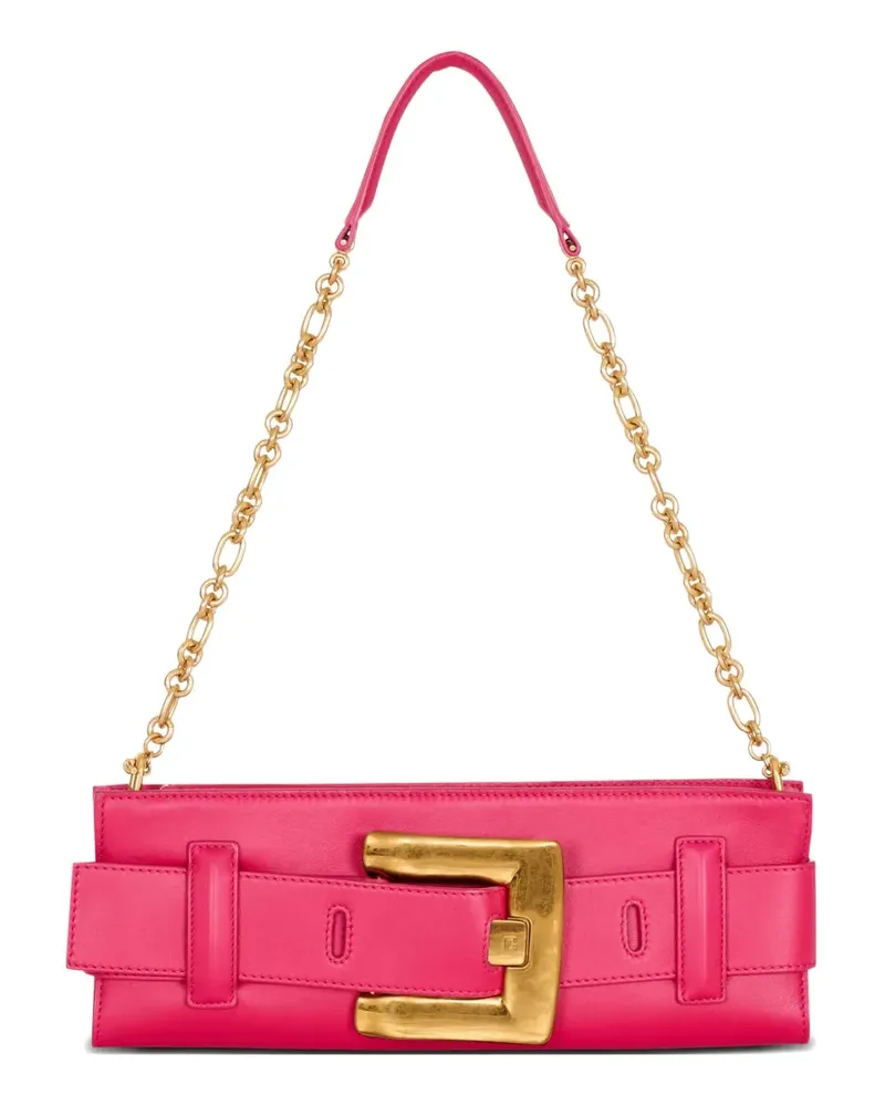 Balmain Anthem Schultertasche - Rosa Rosa