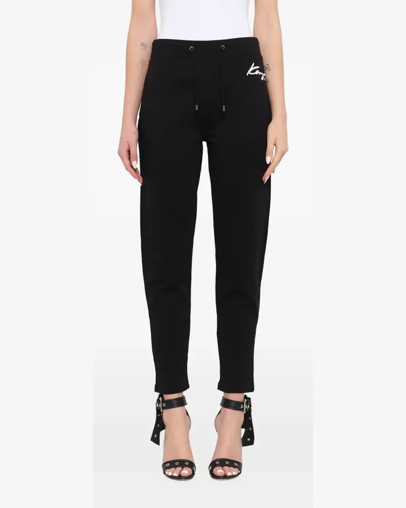 Kenzo Hose mit Kordelzug - Schwarz Schwarz
