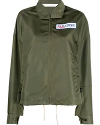 Palm Angels Jacke mit Reißverschluss Grün