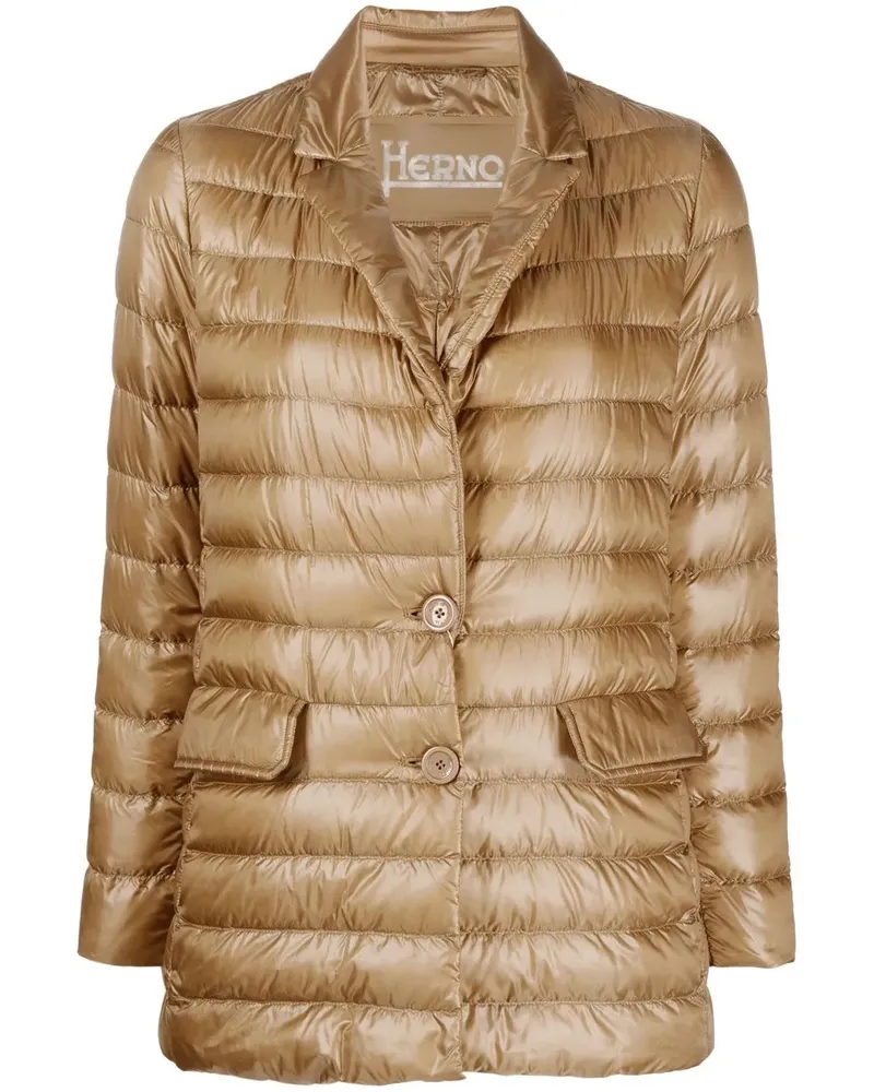 Herno Gesteppte Jacke - Braun Braun