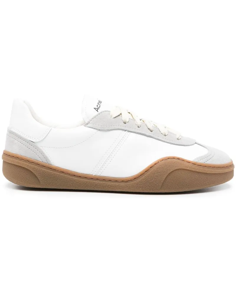 Acne Studios Sneakers mit Kontrasteinsätzen - Weiß Weiß
