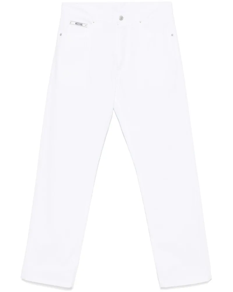 Moschino Hose mit geradem Bein - Weiß Weiß