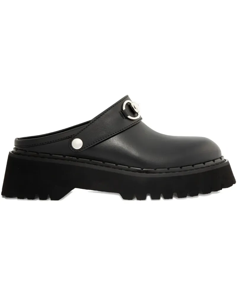 Gucci Mules mit Plateau - Schwarz Schwarz
