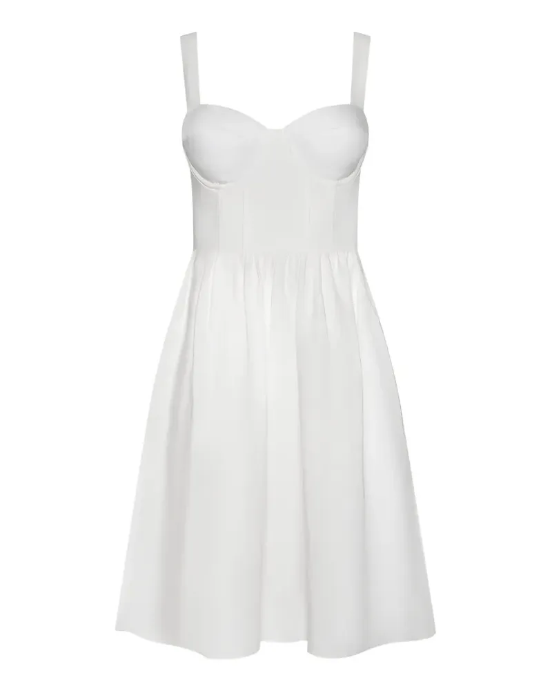 L'Agence Tiani bustier dress - Weiß Weiß