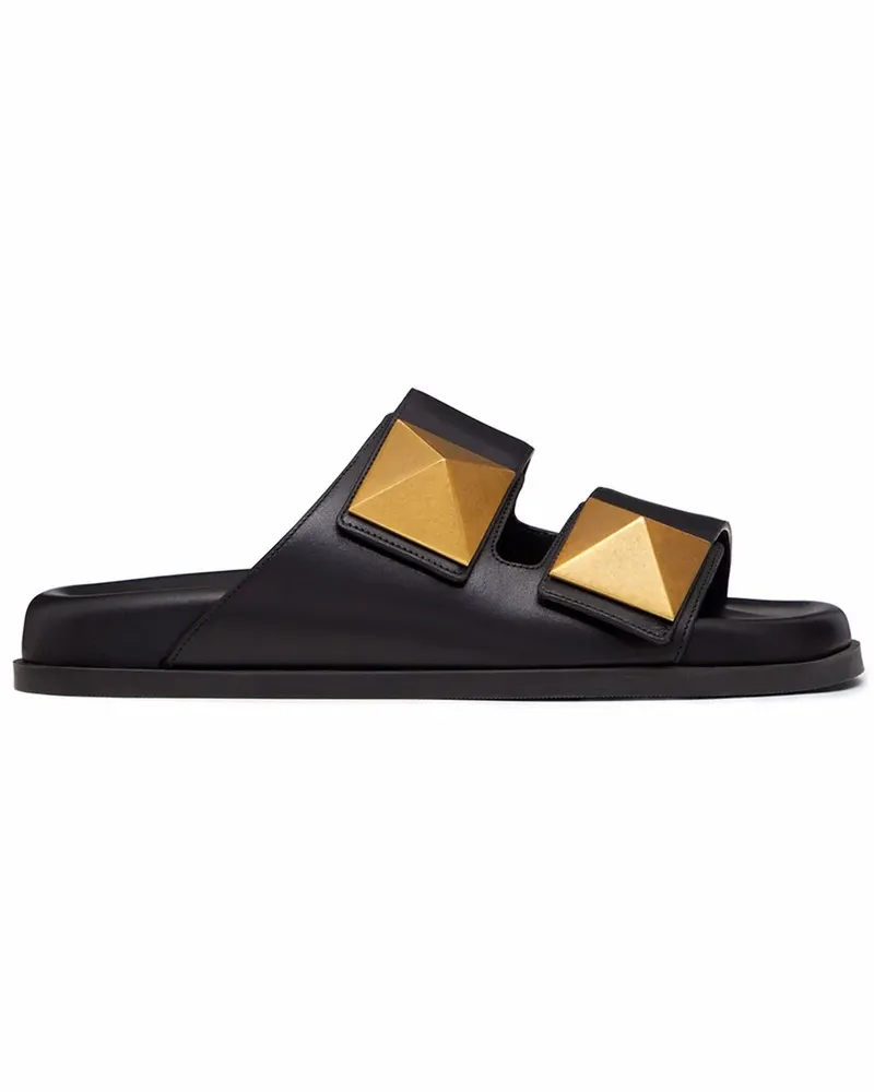 Valentino Garavani Rockstud Sandalen - Schwarz Schwarz