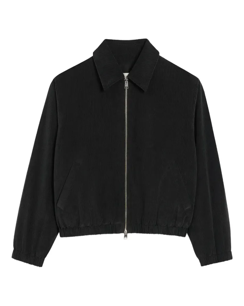 AMI Paris Ami de Coeur Jacke mit Reißverschluss - Schwarz Schwarz