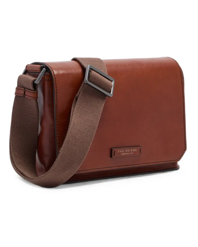 The Bridge leather messenger bag - Braun Braun