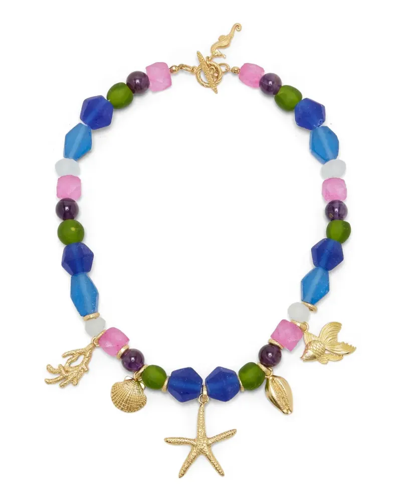 Oceanus Meretrix Halskette - Gold Gold