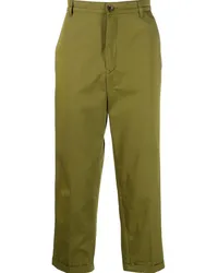 Kenzo Klassische Straight-Leg-Hose Grün