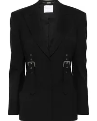 Blumarine Blazer mit Schnallendetail Schwarz