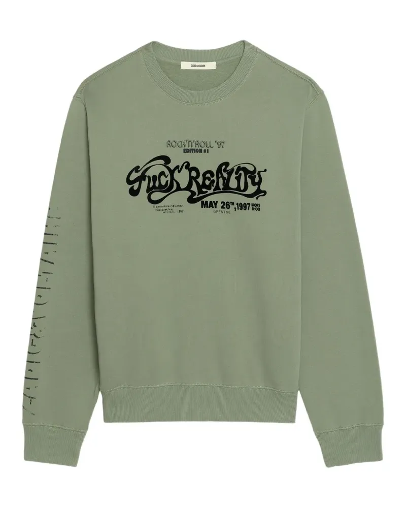 Zadig & Voltaire Aime long-sleeves sweatshirt - Grün Grün