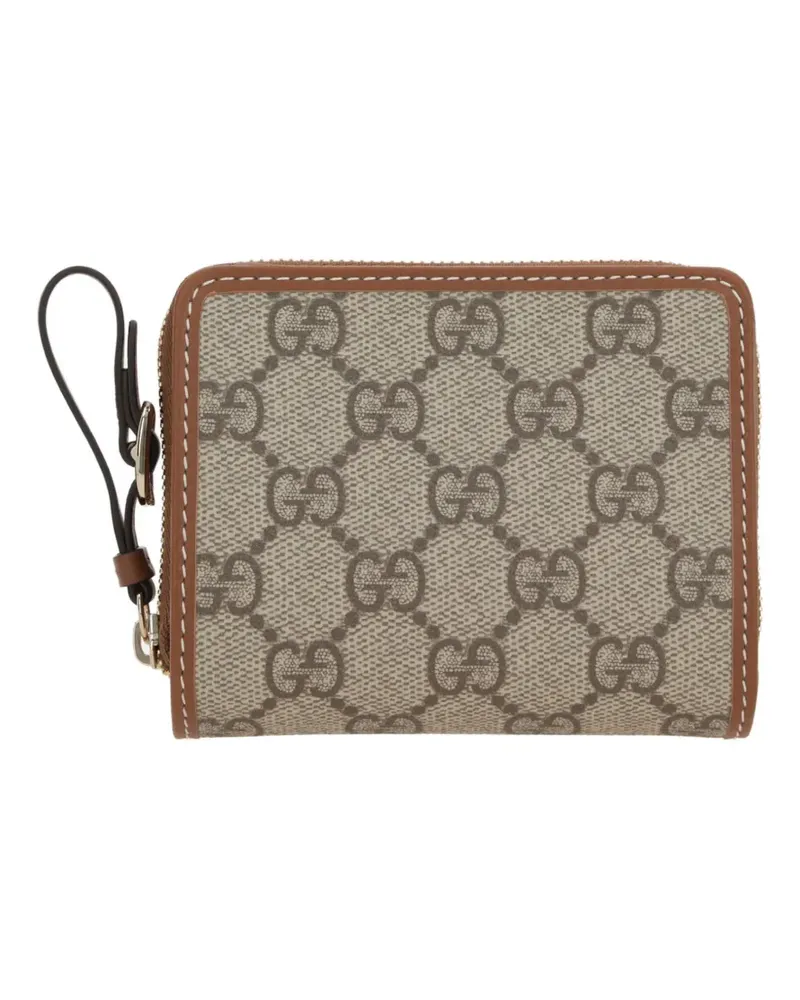 Gucci Portemonnaie mit GG-Monogramm - Nude Nude