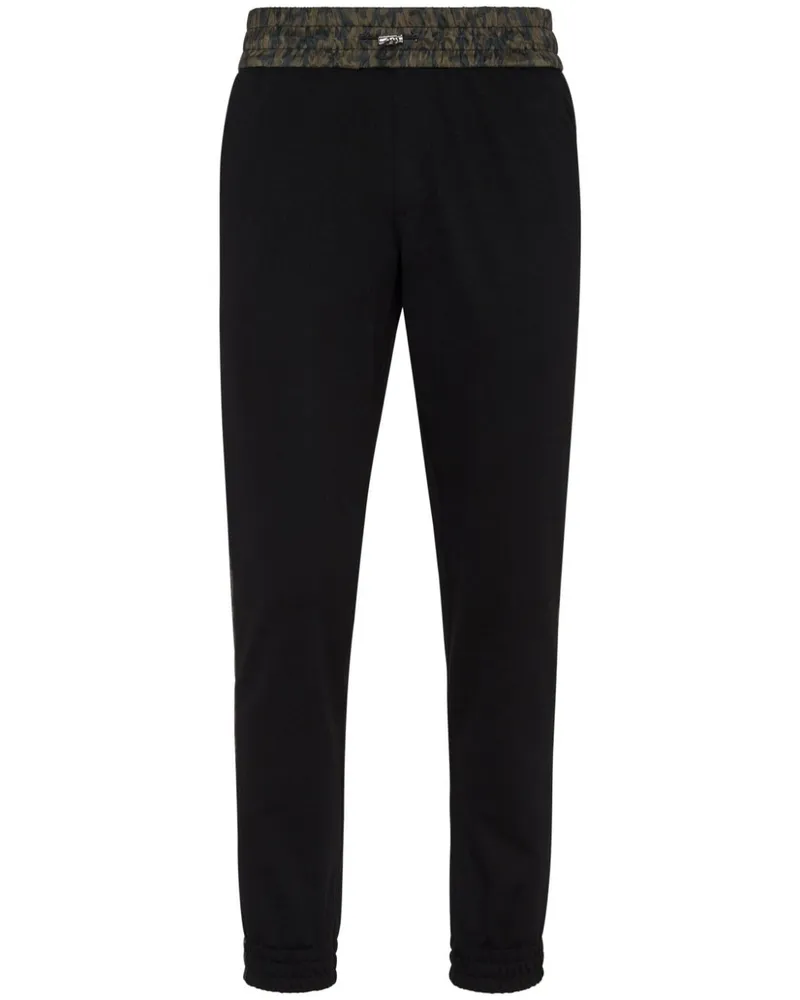 Philipp Plein Jogginghose mit Camouflage-Print - Schwarz Schwarz