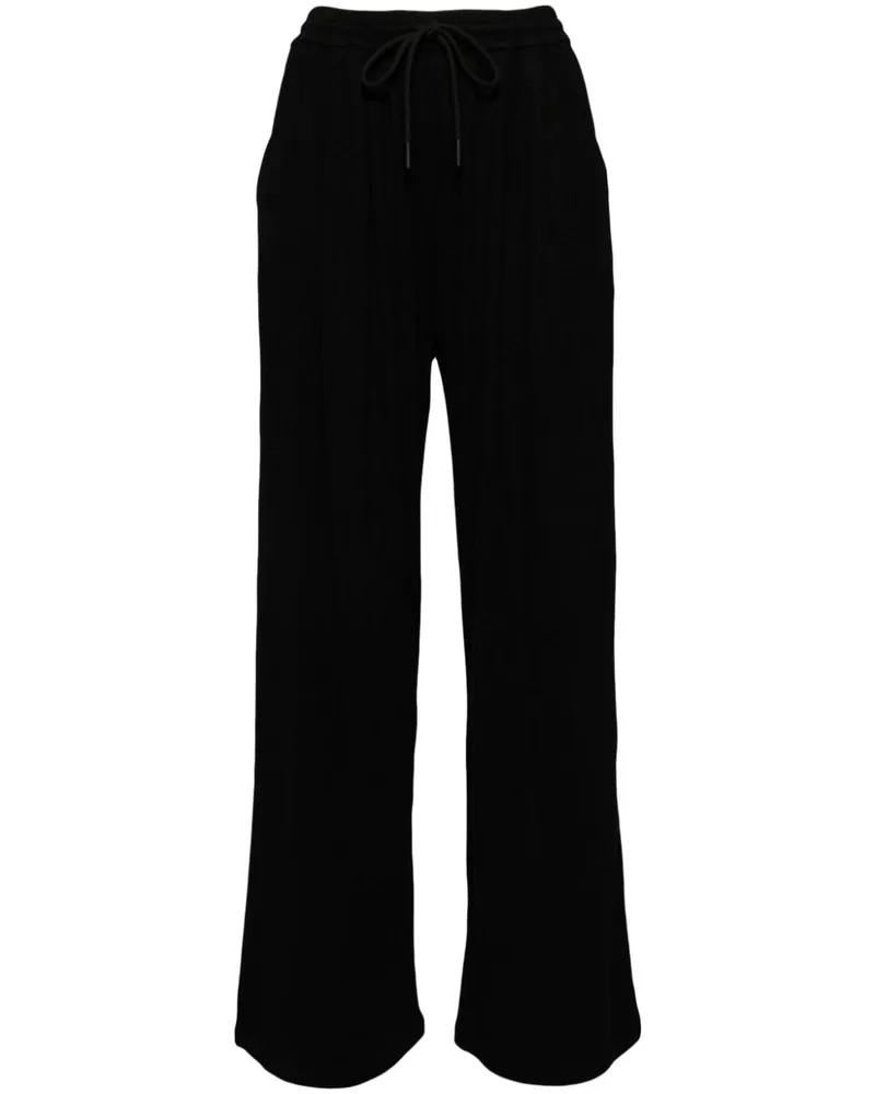 b+ab Straight-Leg-Hose mit Kordelzug - Schwarz Schwarz