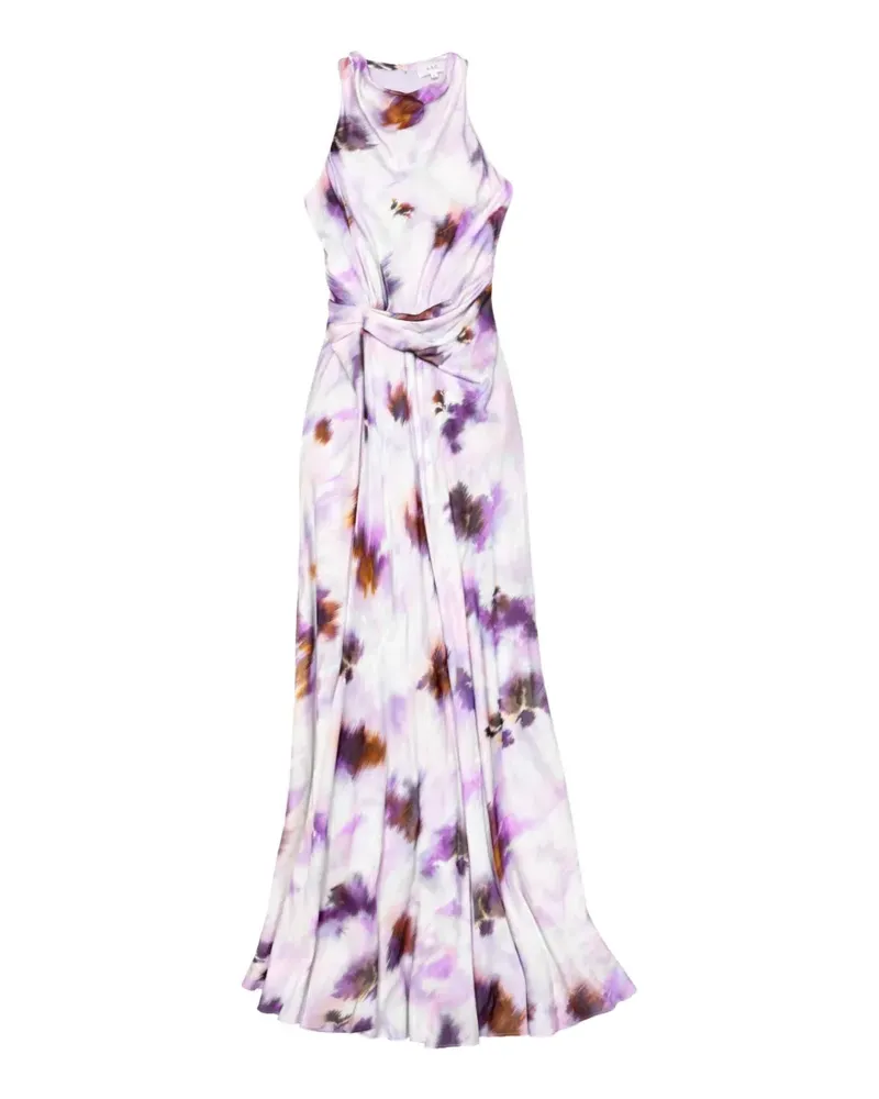 A.L.C. floral knot dress - Violett Violett