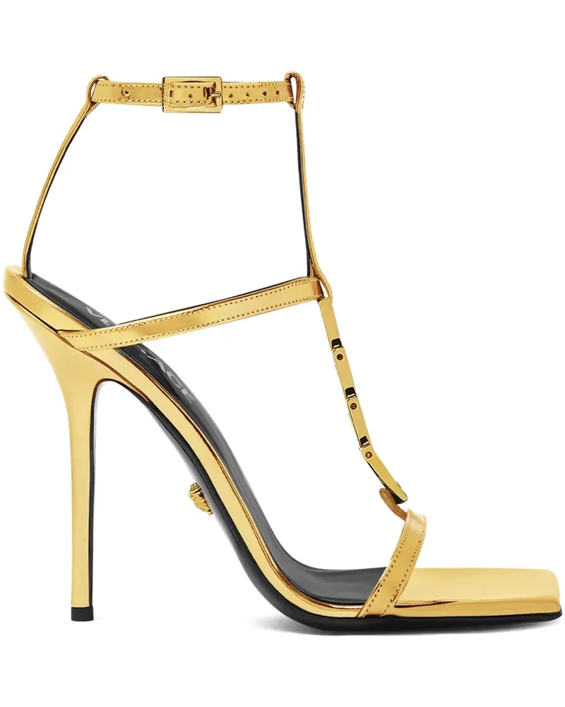Versace V2025 Chain Sandalen 105mm - Gold Gold
