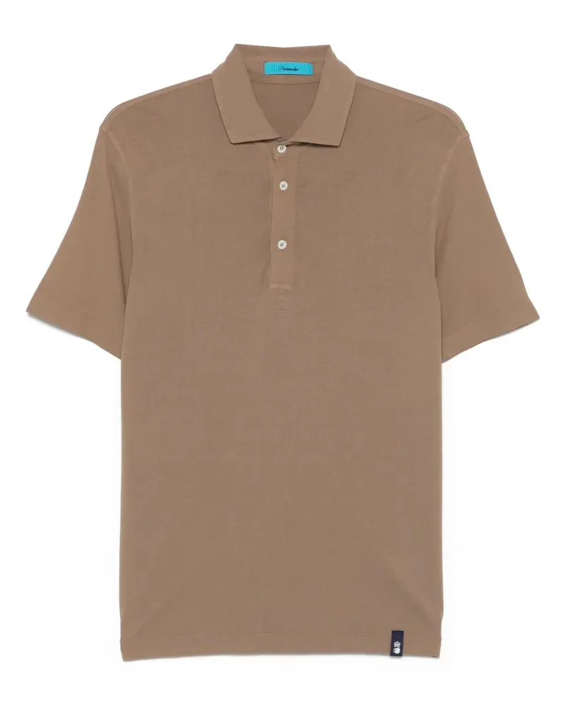 Drumohr  Klassisches Poloshirt - Braun Braun
