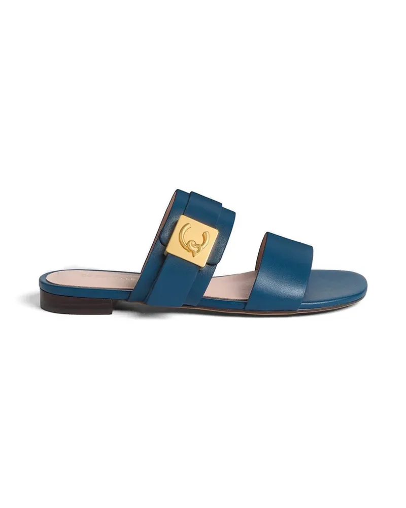 Coccinelle C-Me Lock double-strap sandals - Blau Blau