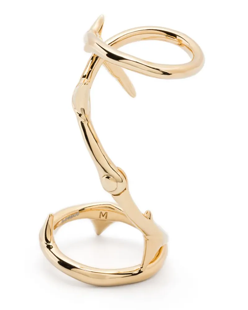 Shaun Leane Rose Thorn hinged ring - Gold Gold