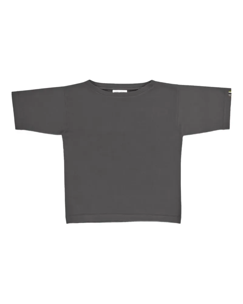 extreme cashmere Collum crew-neck T-shirt - Grau Grau