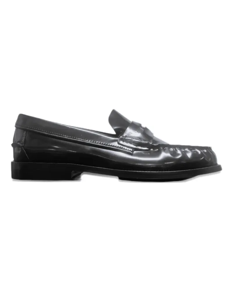 Tommy Hilfiger penny leather loafers - Schwarz Schwarz
