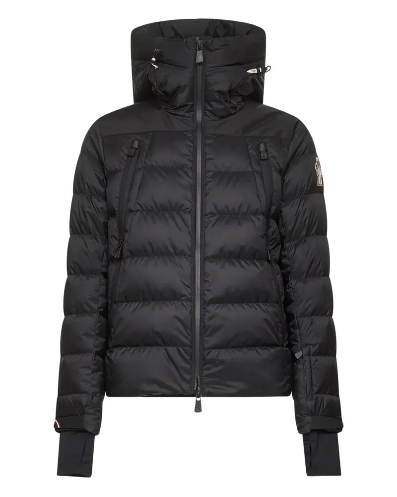 Moncler quilted hooded jacket - Schwarz Schwarz