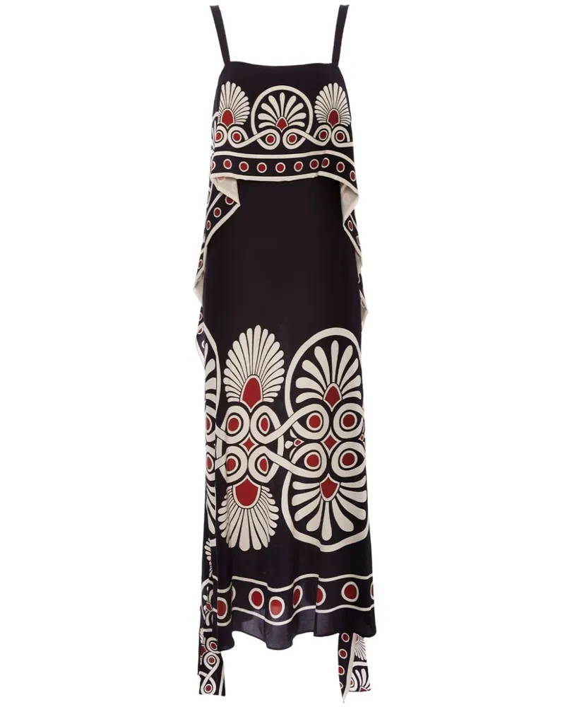 La DoubleJ Kleid mit Print - Schwarz Schwarz