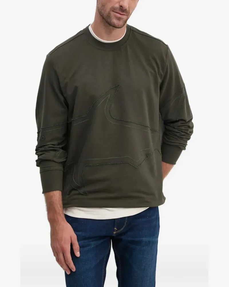 Paul & Shark Sweatshirt mit rundem Ausschnitt - Grün Grün
