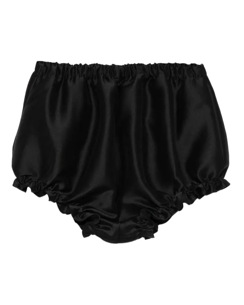 SHUSHU/TONG Shorts mit Rüschen - Schwarz Schwarz