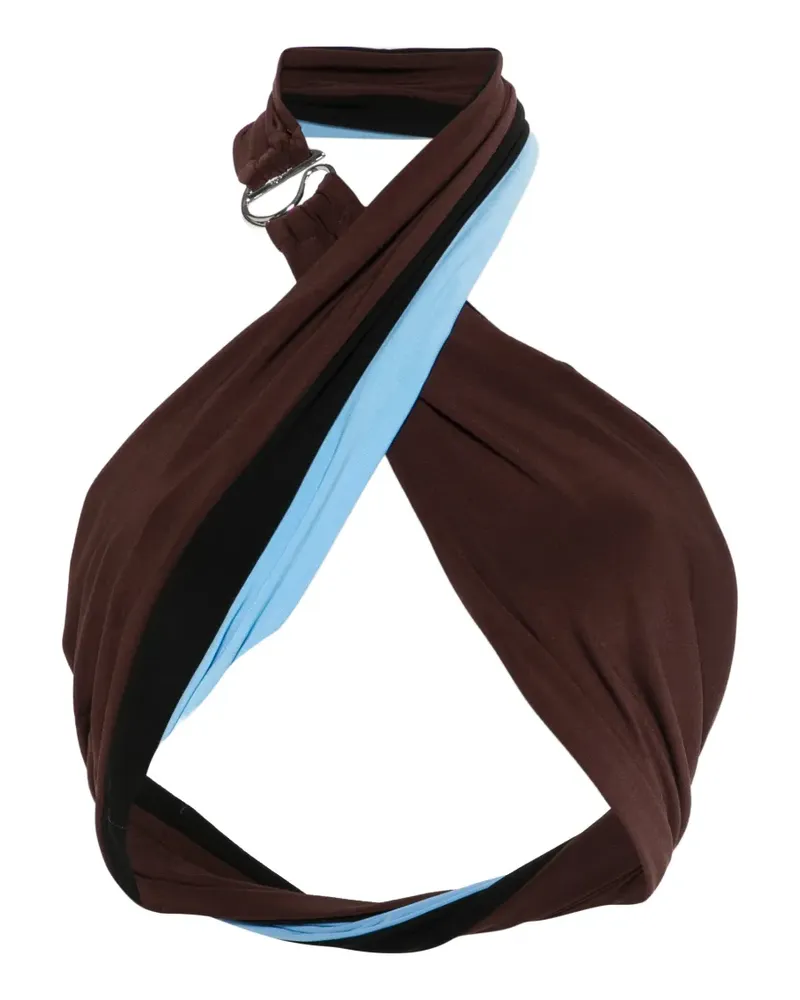 COPERNI halterneck top - Braun Braun